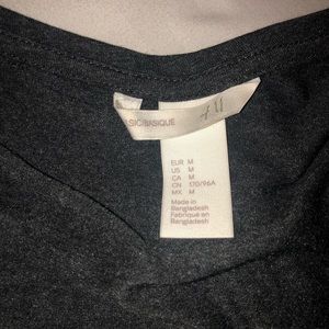 Grey Short Sleeve Tee Shirt